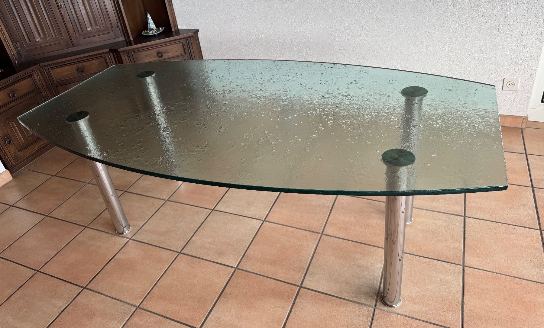Tische: Esstisch Glas – Gebraucht aus Wagen von jearog 3