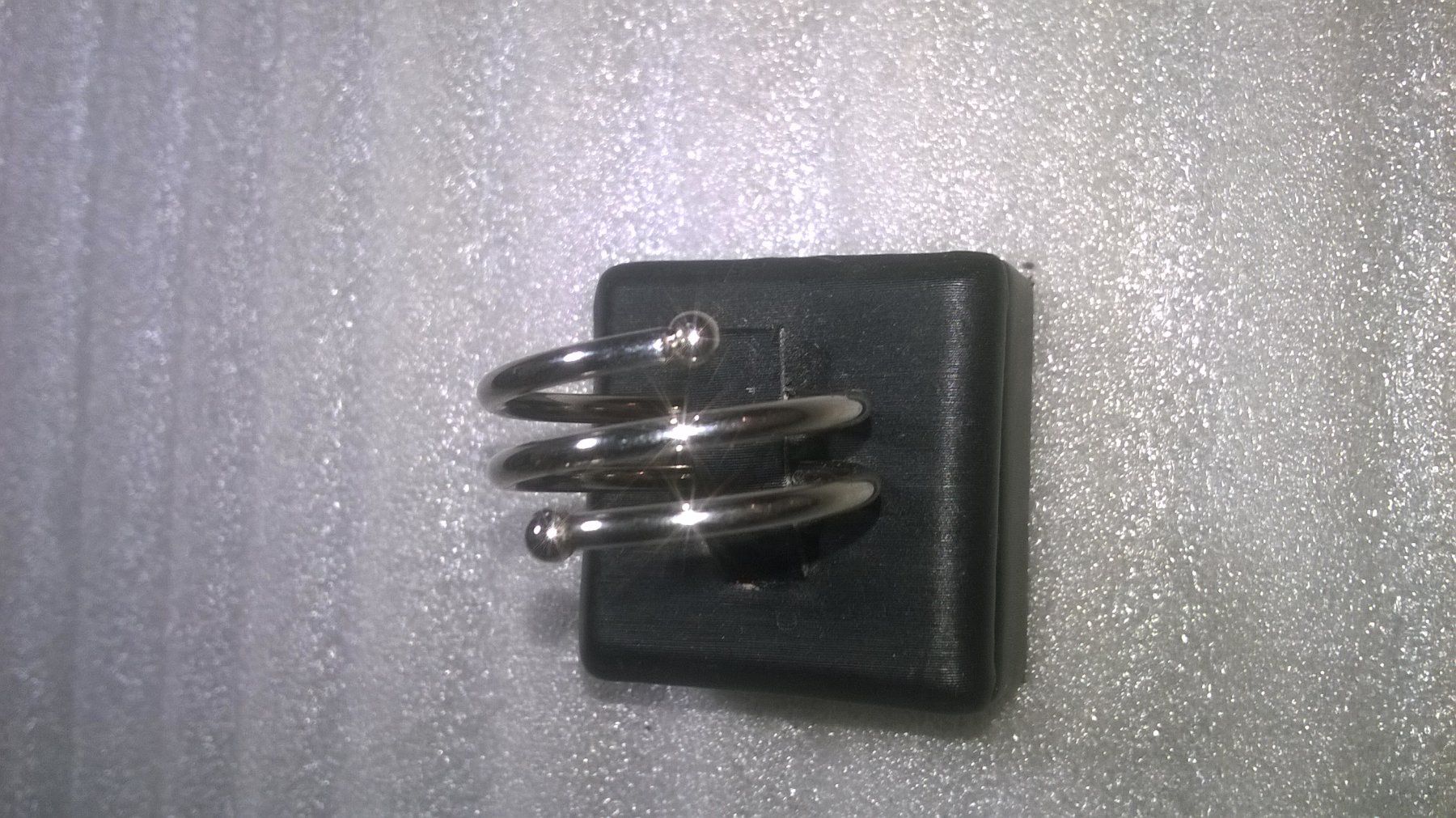 Anelli: RING EDELSTHAL,,GLANZIG,,,SILBER FARBE – Nuovo (secondo la descrizione) da Basel venduto da bijoutrie_4 1