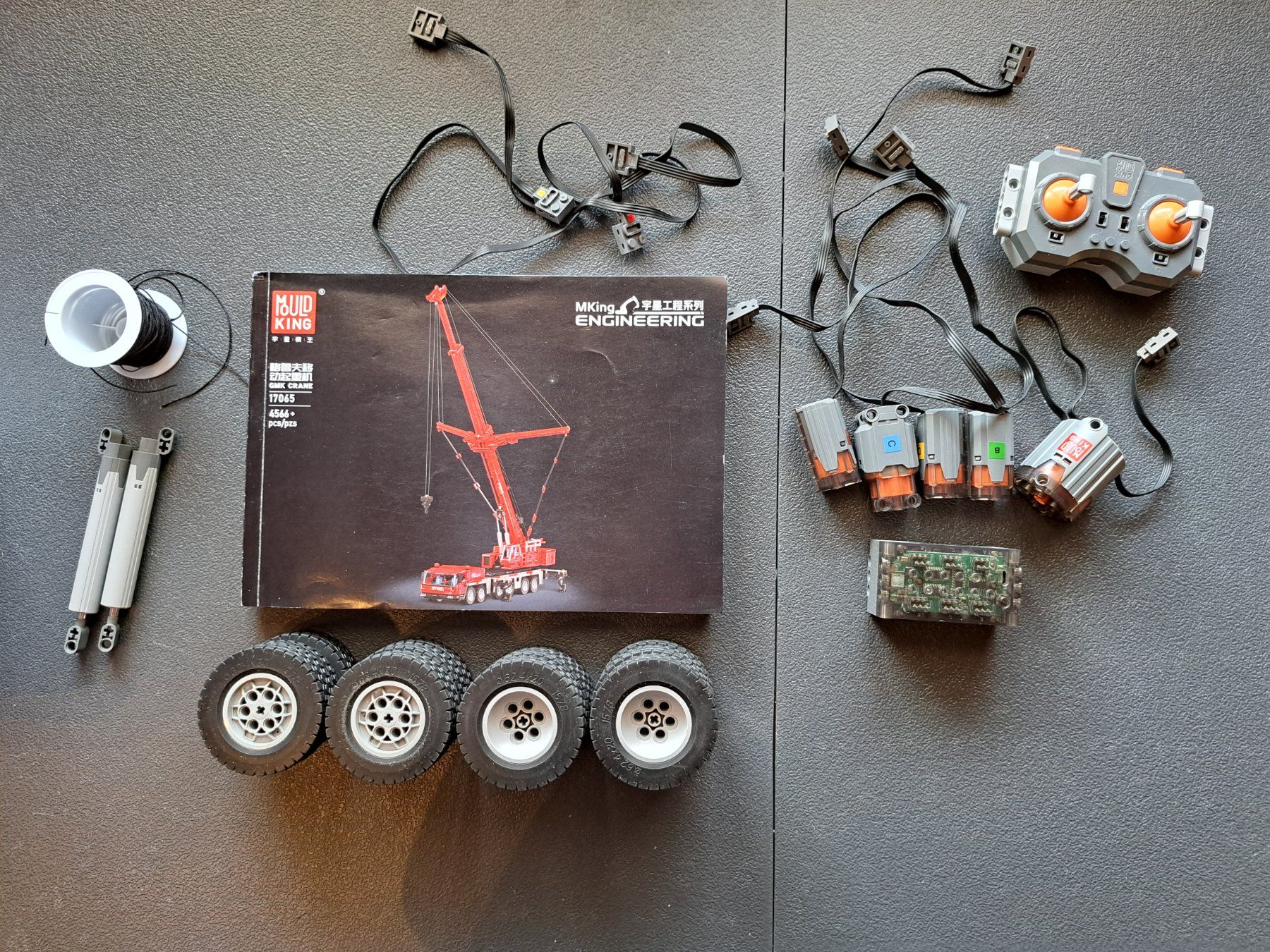 Mould King Kit di costruzioni: Mould King GMK Crane Nr. 17065 – Usato da Disentis/Mustér venduto da Tattl1977
