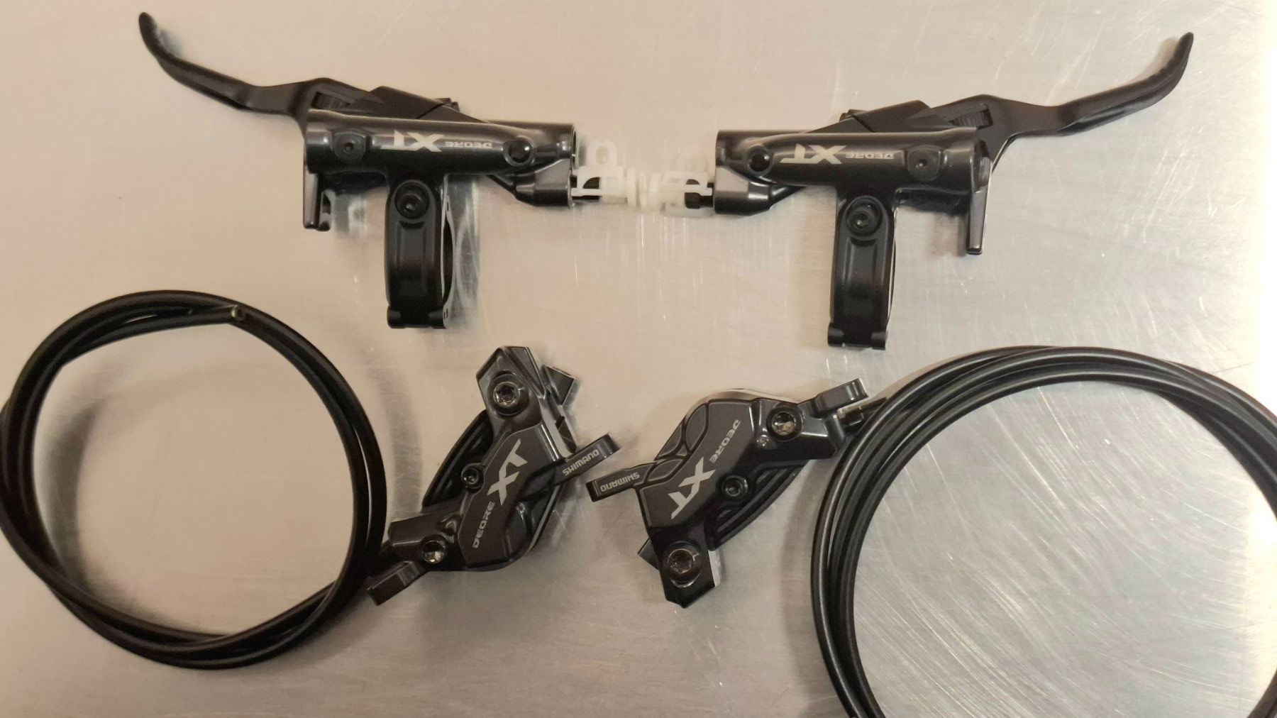 Shimano Pezzi di ricambio: Shimano XT Scheibenbremsen Set BL-M8200+BR-M8220 – Nuovo (secondo la descrizione) da Aarberg venduto da Reuse_08 1