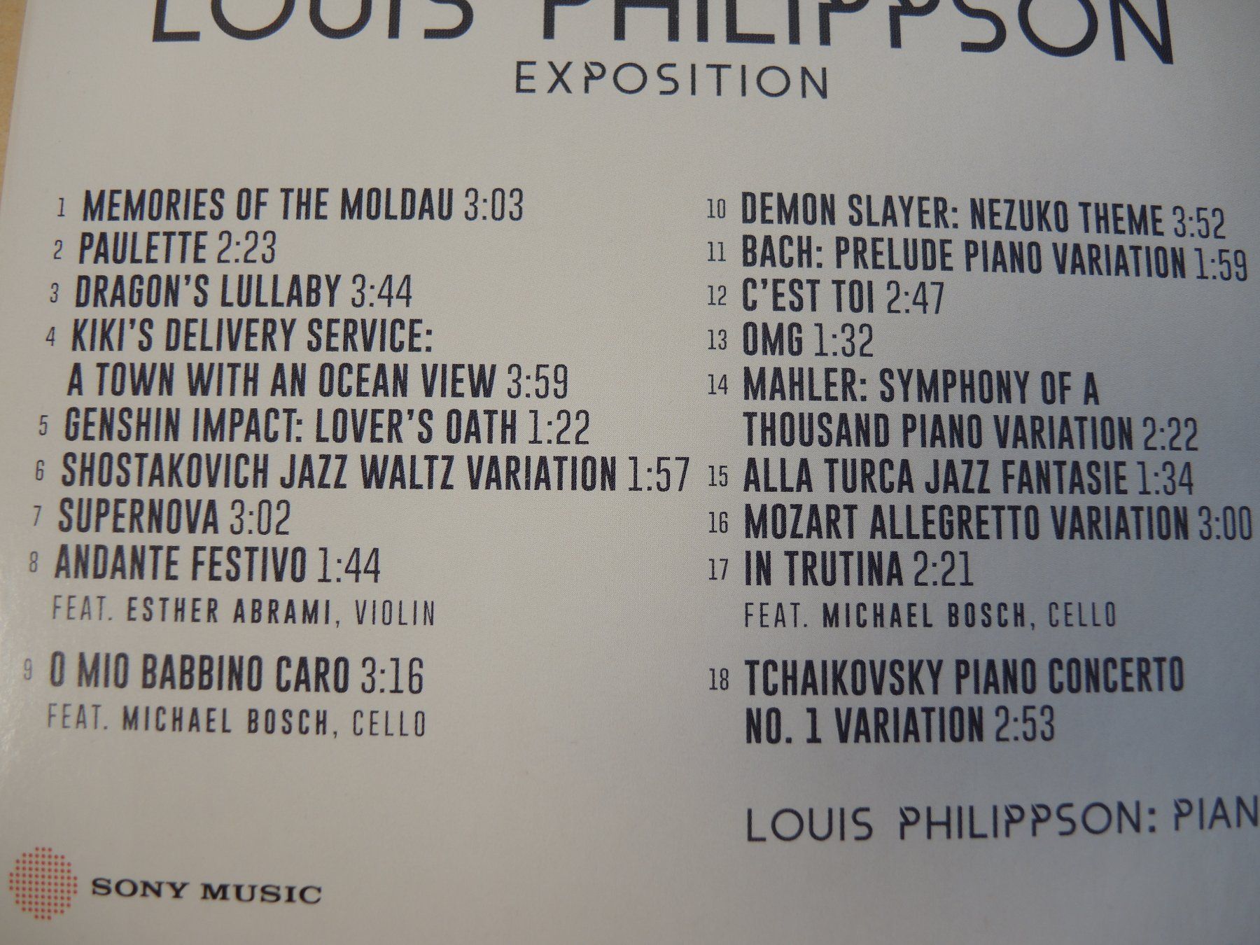 CD: CD Louis Philippson Exposition – Usato da Rorschach venduto da maeck8 3