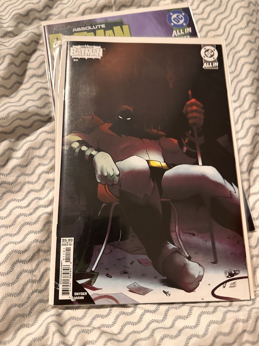 Fumetti: Absolute Batman Full Run 1-17 with Variants (missing 1 and3) – Usato da Gattikon venduto da 386ComicEmpire 6