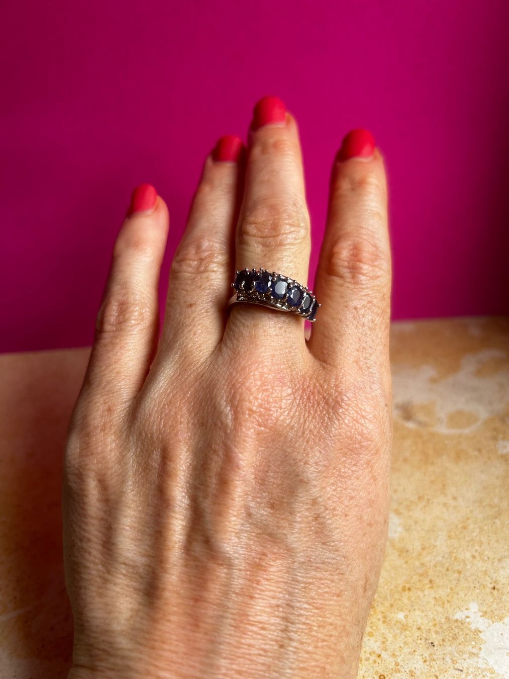 Ringe: Silberring TOPAS (57) – Gebraucht aus Laufen von belleskulptur 1
