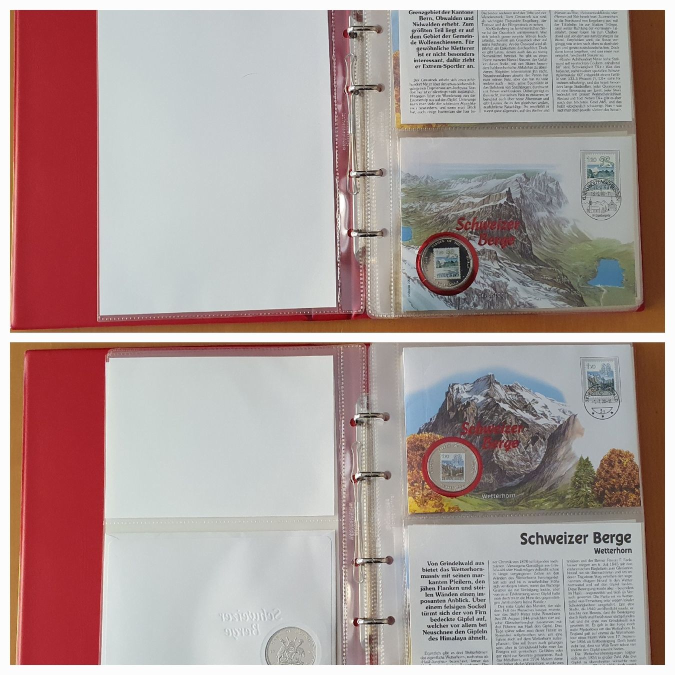 Tutti le monete: 12 Numisbriefe - Schweizer Berge – Usato da Kreuzlingen venduto da Rschweiz1 1