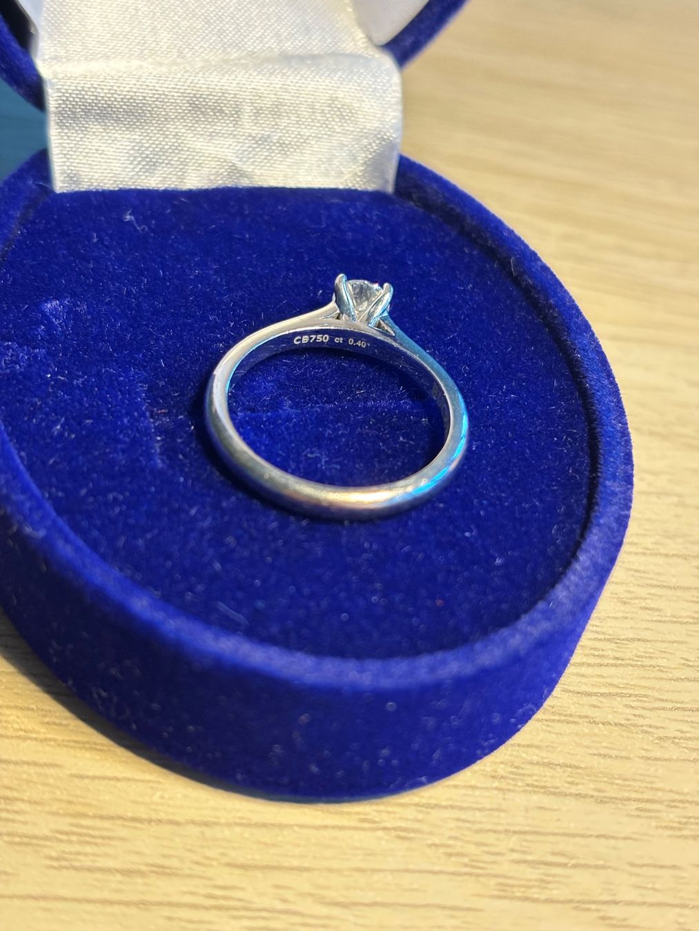 Bucherer Bagues: Bague Solitaire Joy 18k, Bucherer, brillant 0.4 ct.💍 – D'occasion à Veyrier par MargaritaR 4