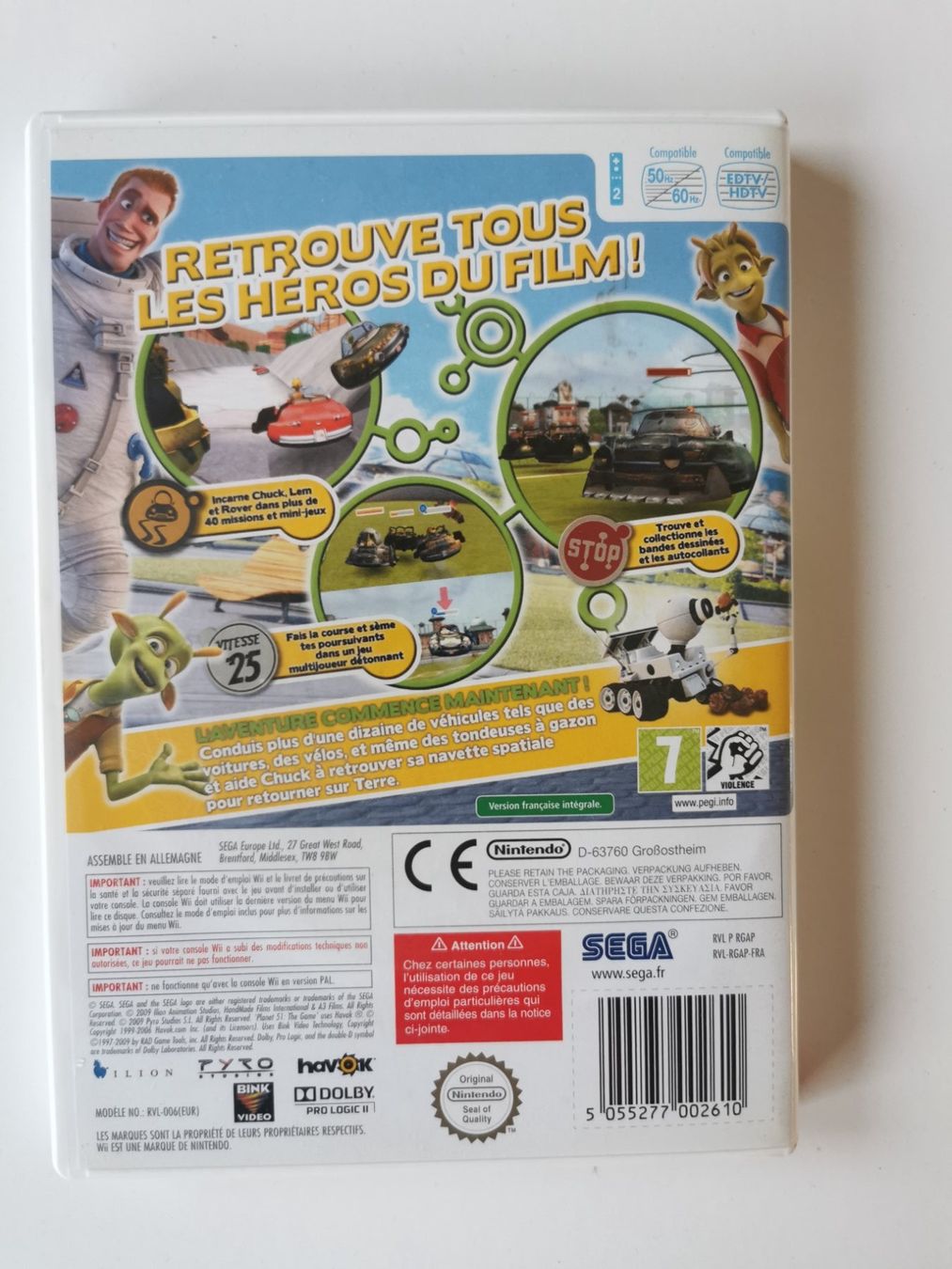 Giochi: Wii - Planete 51 Le Jeu – Usato da Lenzburg venduto da eyworld 2