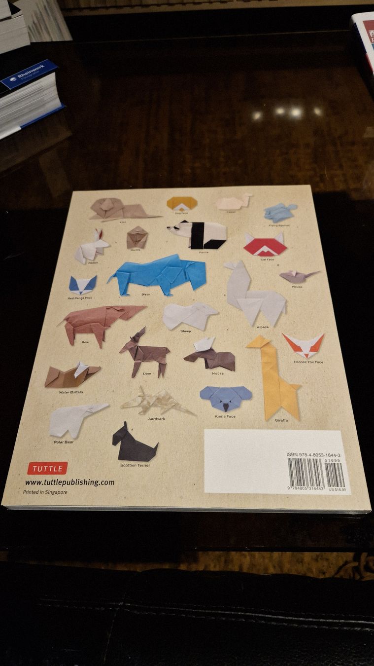 Libri: Realistic Origami Animals book – Usato da Watt venduto da sarahZH1995 1