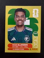 Musab Aljuwayr KSA 9 Panini FIFA World Cup 2026