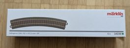 Märklin H0 – 6x Gebogenes C-Gleis 24230 R2, Neu in OVP!