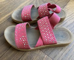 Sandalen / Pantoletten pink Gr. 29, Schuhe