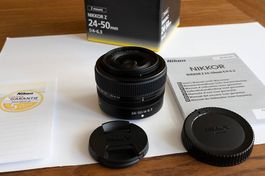 Nikon Z 24-50 f 4-6,3 / leichtes Zoom (Vollformat Nikon Z)