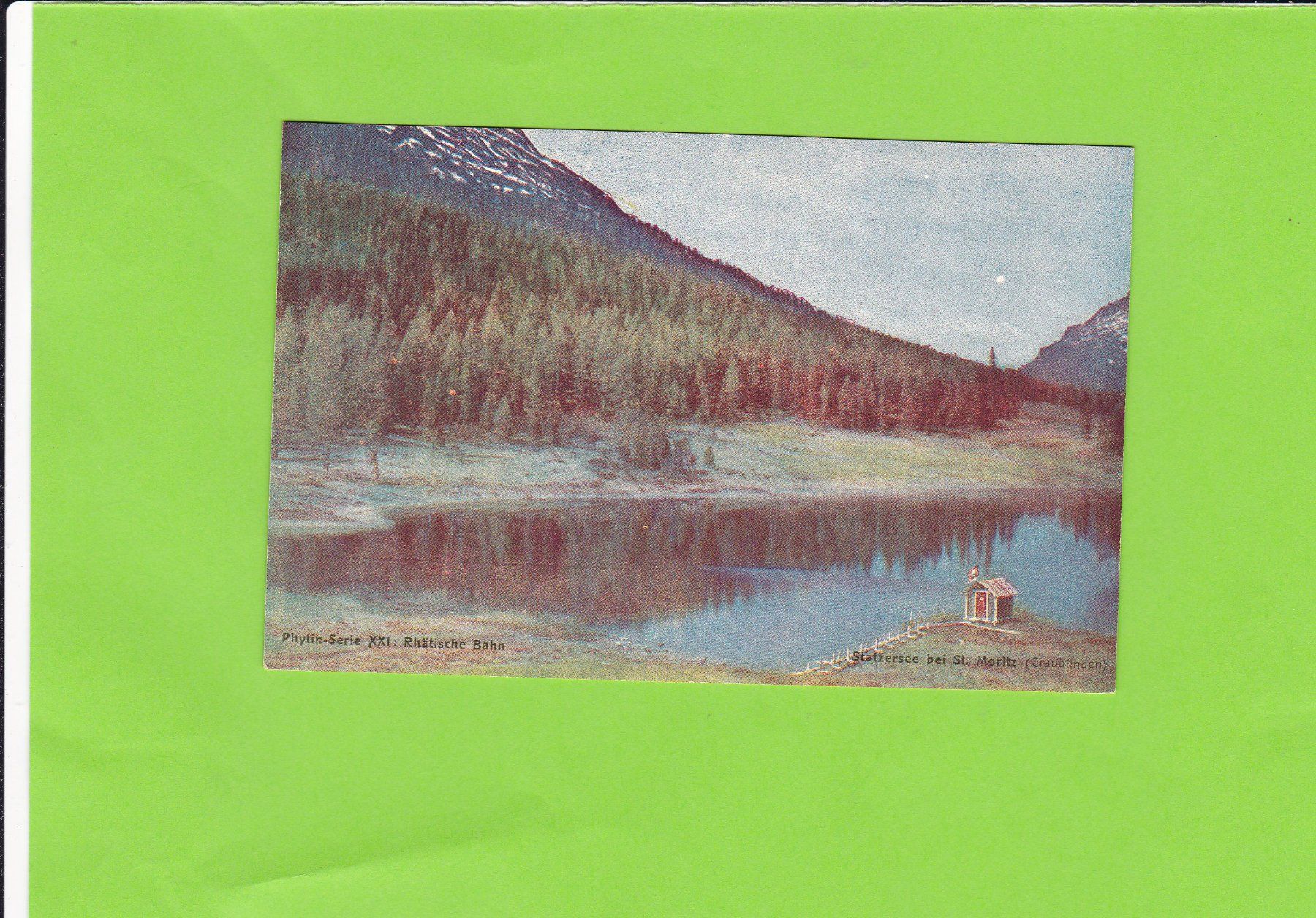 Cartoline postali: Statzersee – Usato da St. Peterzell venduto da neckertal