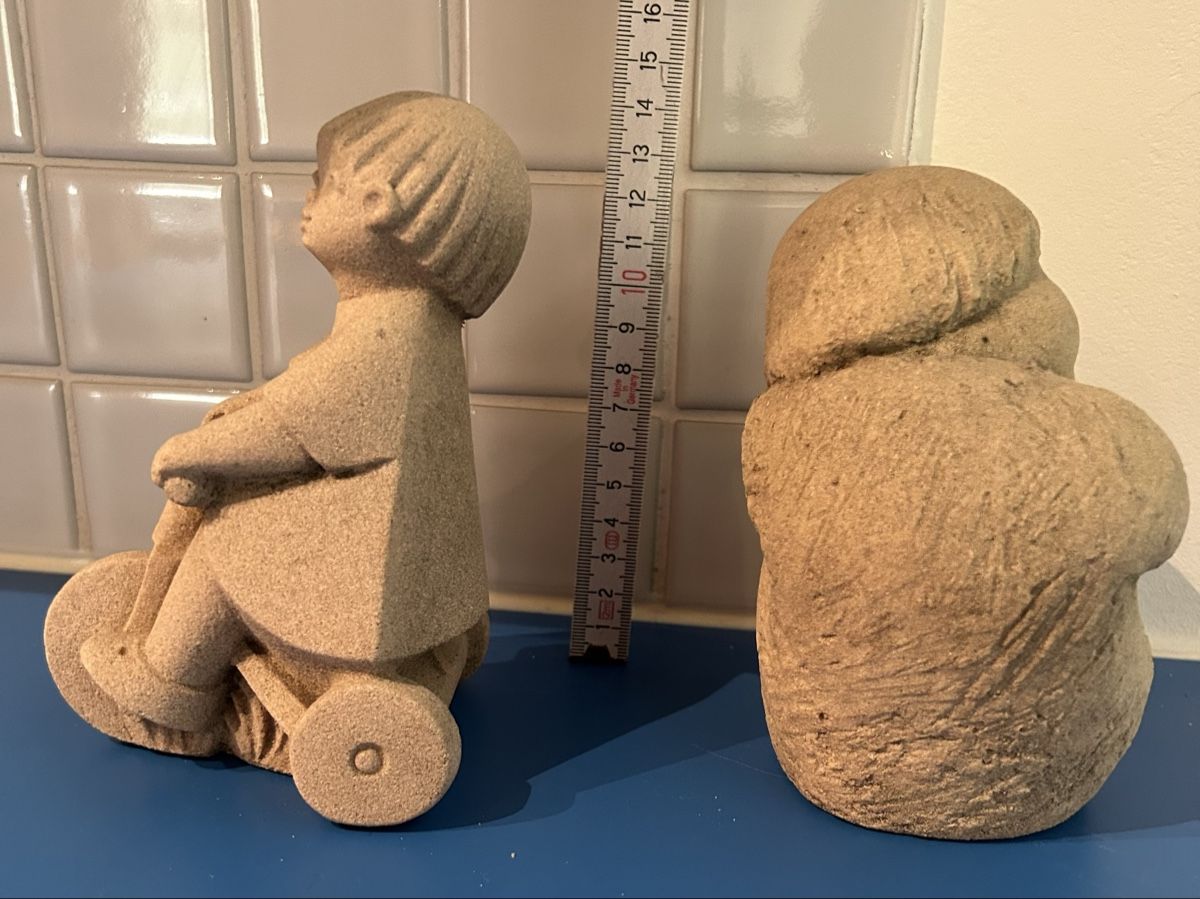 Statuette: Figuren aus Sandstein  – Usato da Bülach venduto da larson27 3