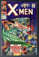 UNCANNY X-MEN #30 VS. WARLOCK ART BY JACK KIRBY MARVEL 1967