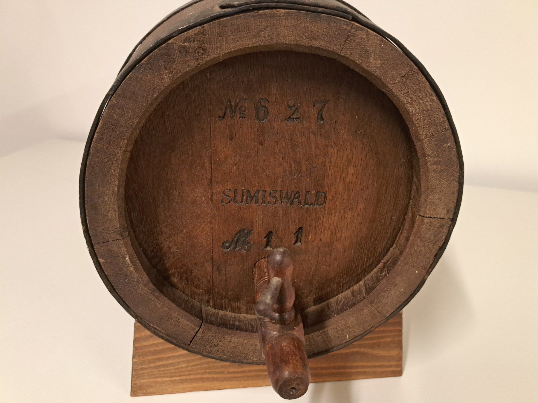 Sonstiges: Altes Eichenfass Sumiswald Weinfass Bier Deko Holzfass – Gebraucht aus Belp von deal-now 1