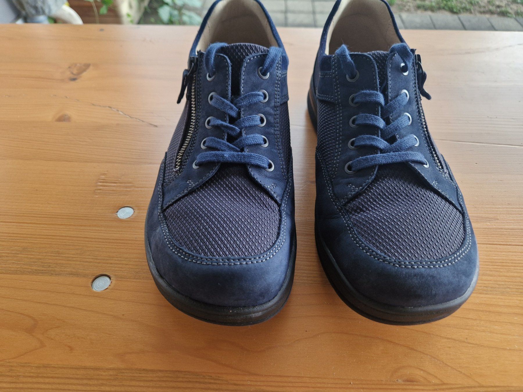 Helvesko Herrenschuhe: Helvesko Schuh Herren Grösse 45 blau – Gebraucht aus Reiden von Clematis_