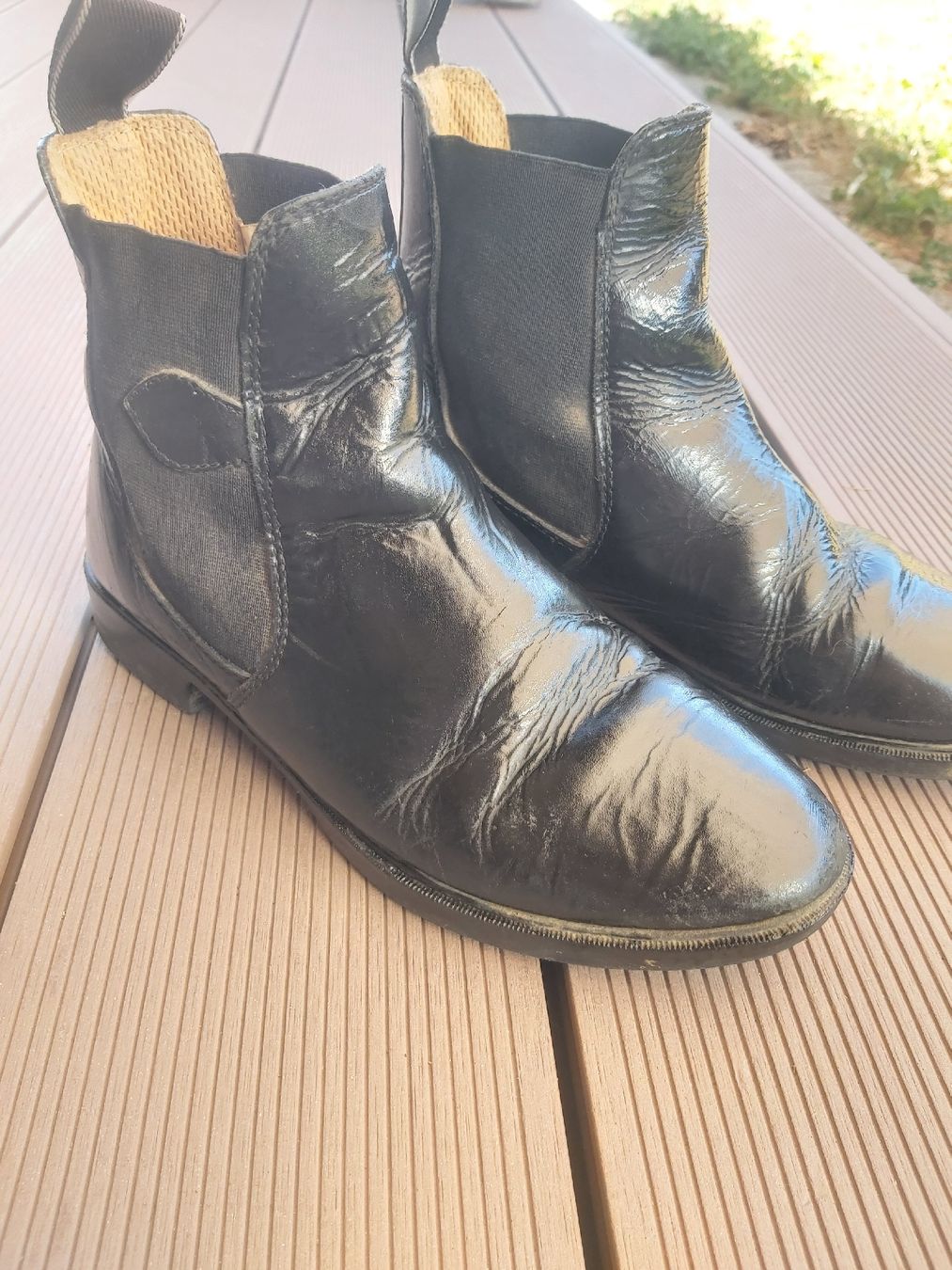 Herrenschuhe: Reitstiefeletten aus echtem Leder, gr.38 – Gebraucht aus Gunzwil von Meli_kung