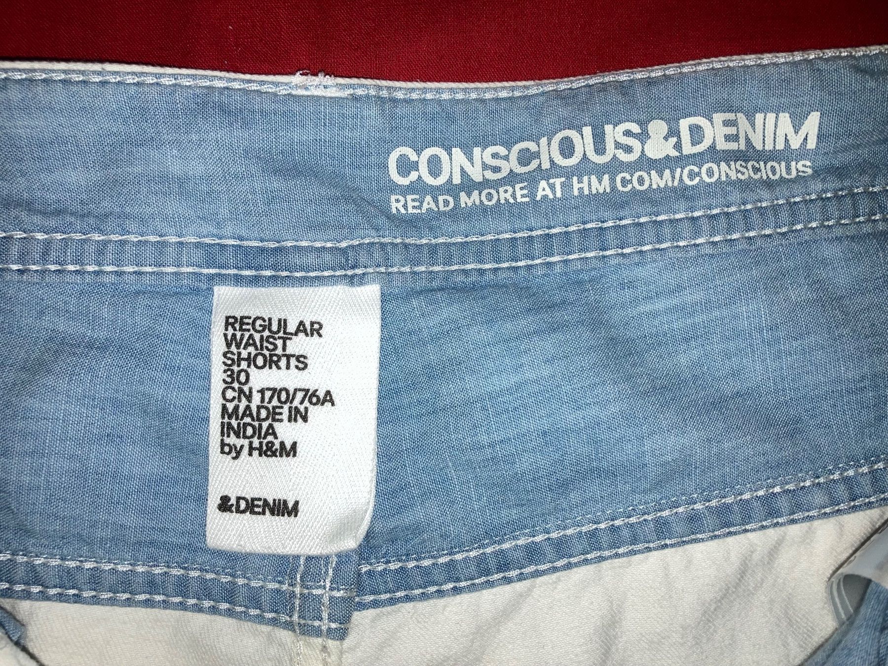 H&M Pantaloni: Herren Shorts, Denim, von H&M – Usato da Zürich venduto da Gustavo_Bianco 4
