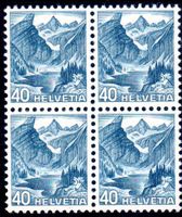 SEEALPSEE 4ERBLOCK ** POSTFRISCH ** UTRAMARIN - HE37