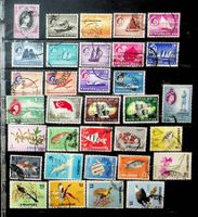 SINGAPOUR TIMBRES OBLITÉRÉS 1953-1962 /T521