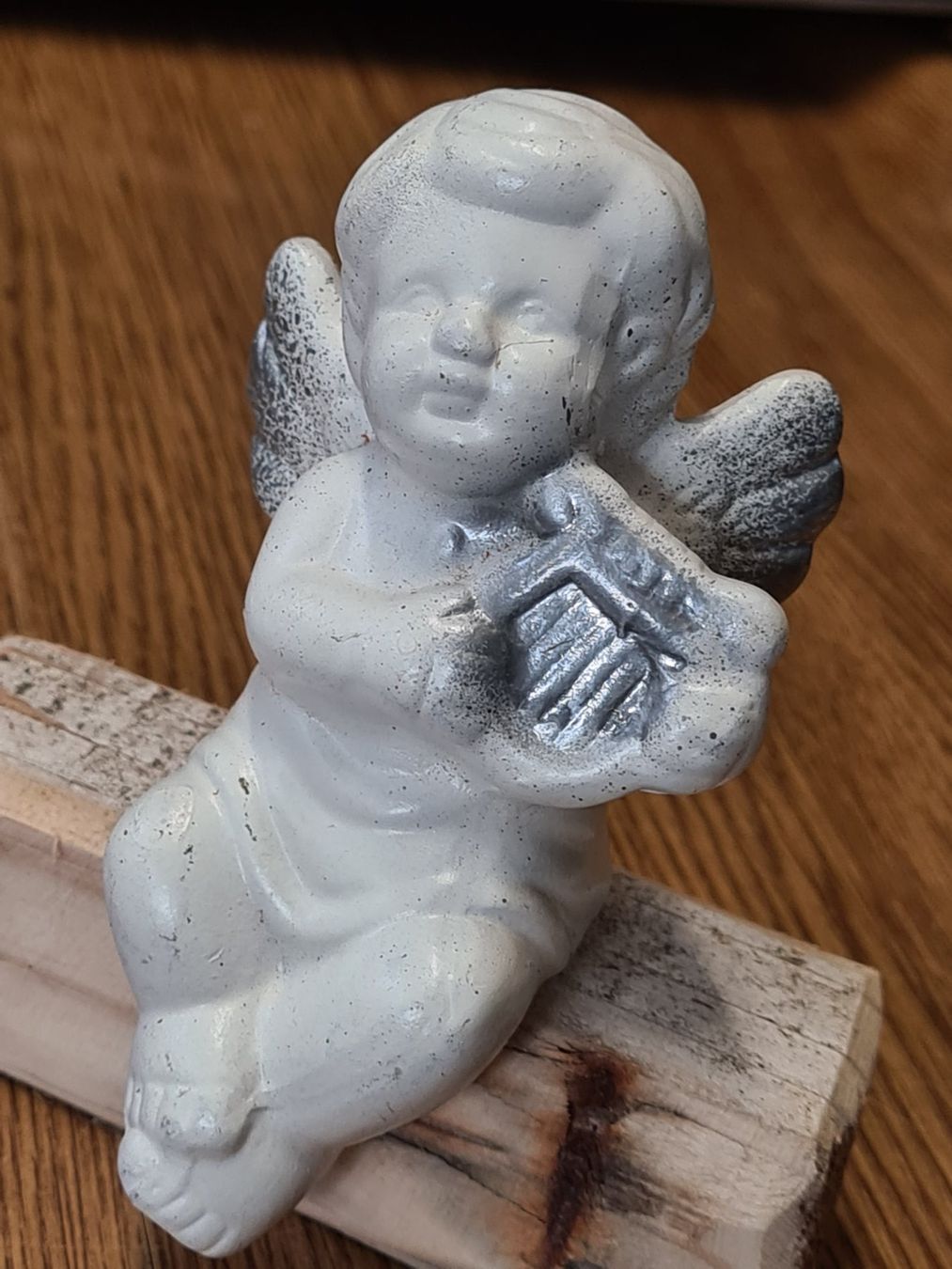 Statuette: Engelsfigur Kantenhocker, 10 x 6 cm – Usato da Amriswil venduto da kleindeko
