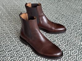 Navyboot Chelsea Stiefel - Lederschuh braun - 40