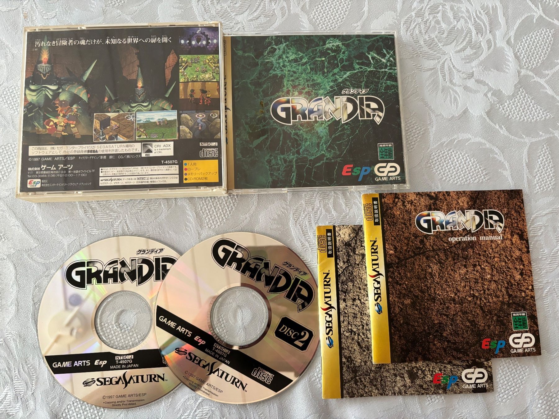 Sega Giochi: Grandia (CIB) – Usato da Frenkendorf venduto da gelbeZinnie