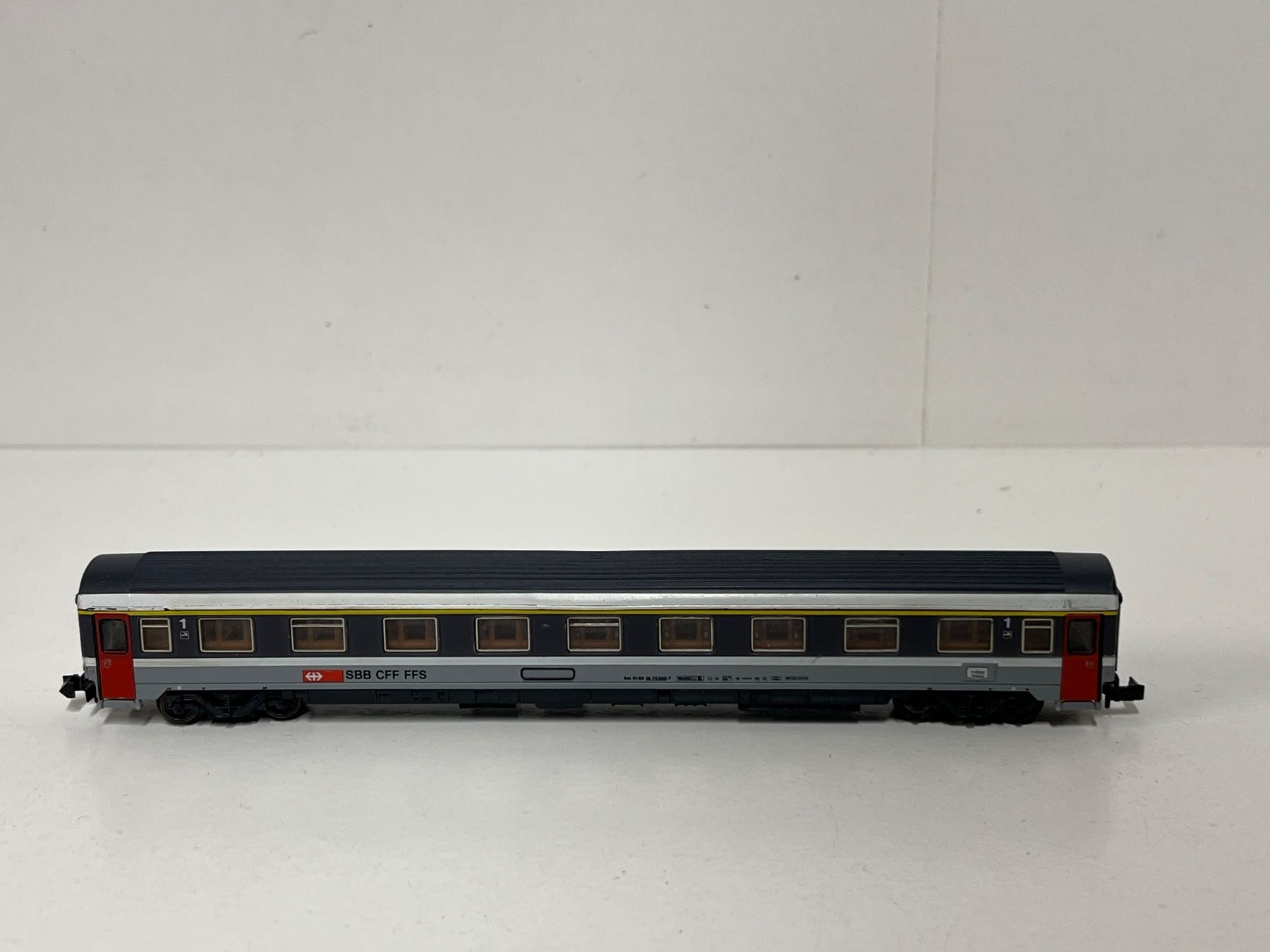 Roco Modelleisenbahnen: Roco SBB 1.Kl.   Spur N – Gebraucht aus Neuenhof von ludovicco