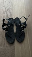 Damen Sandalen schwarz, Grösse 37 