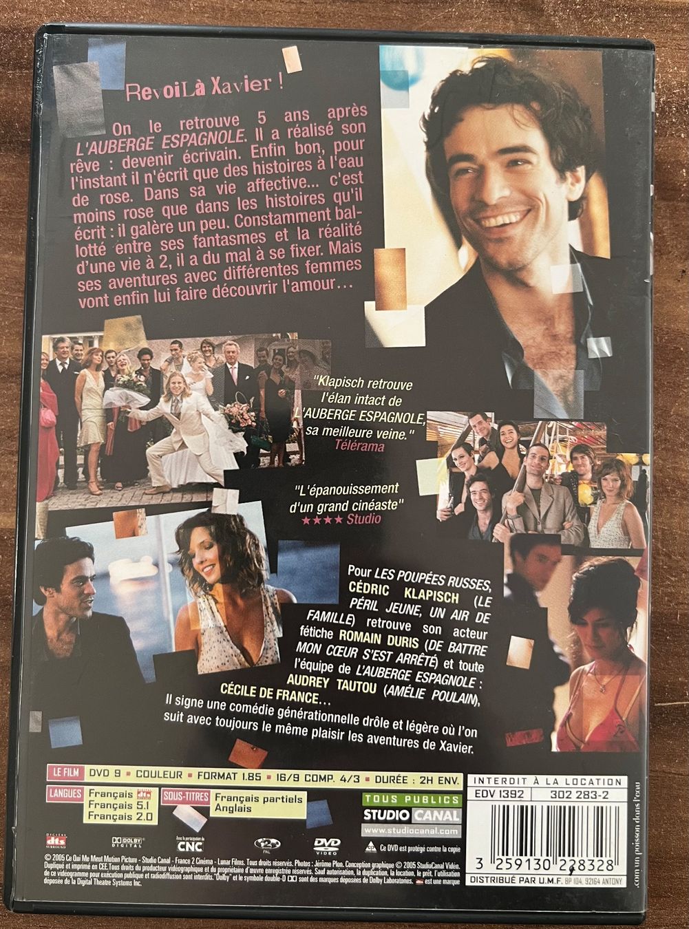 Tutti i DVDs: Les poupées russes – Usato da Petit-Lancy venduto da Hastala42 2