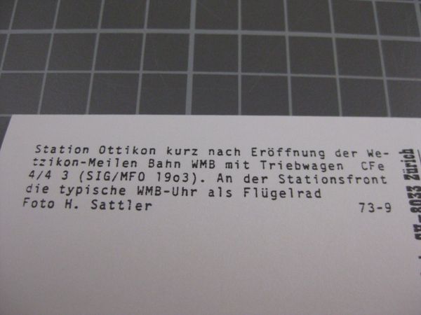 Cartoline postali: AK Ottikon-Gossau Bahnhof mit Zug – Nuovo (secondo la descrizione) da Malters venduto da Marosko 2