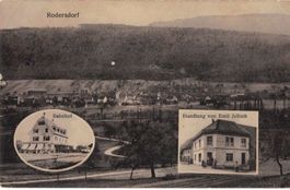 Rodersdorf SO 3 Bildkarte , Jeltsch , Bahnhof Nr.34520, 1907