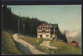 AK Buchs-Berg, Kurhaus mit Bergstrasse