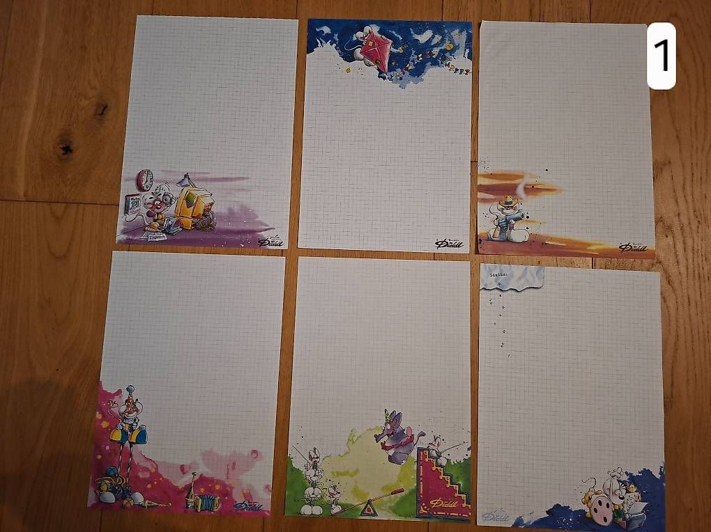 Papier: Seltene Diddl Blätter A4 – D'occasion à Bischofszell par bodesuri16