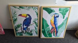 2 magnifiques Tableaux ~45x60cm - PN > CHF ??.-