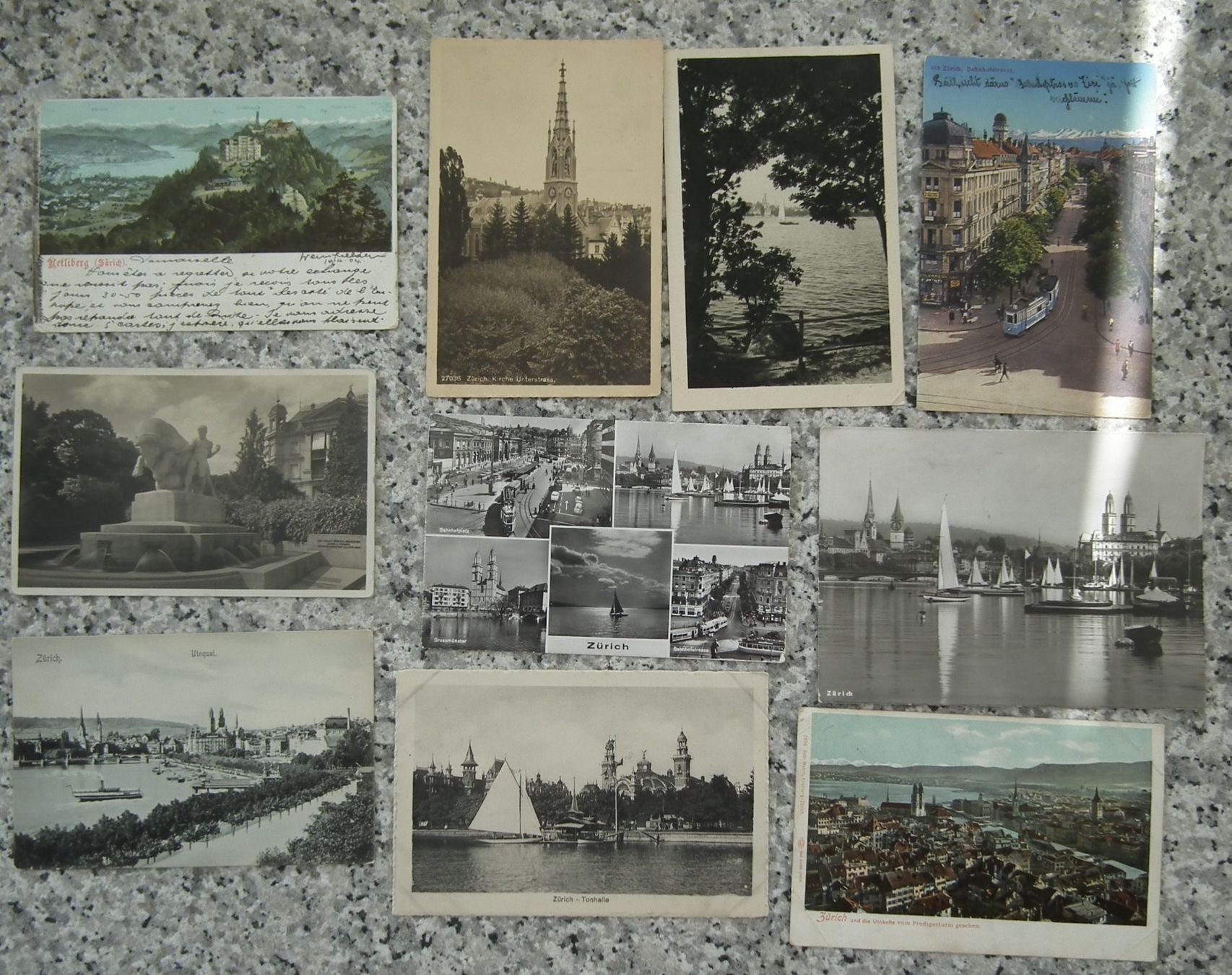 Cartoline postali: Zürich, Ansichtskarten  Diverse  22 Stück – Usato da Kriens venduto da WULLU99 2