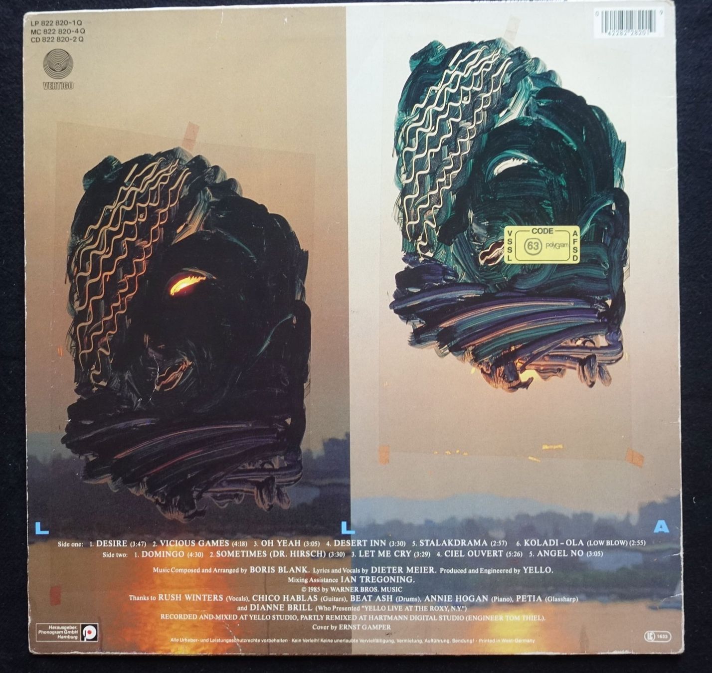 Vinyles: LP Yello: Stella – D'occasion à Gutenswil par Optico 1