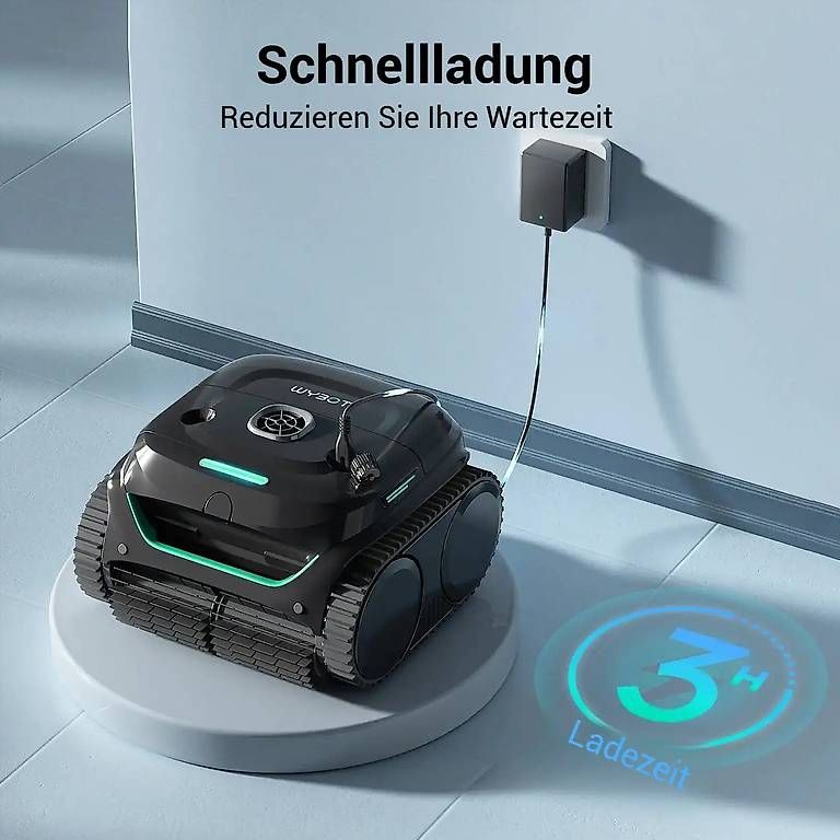 Schwimmbad-Zubehör: WYBOT C2 Kabelloser Poolroboter mit App-Steuerung – Neu und originalverpackt aus Malans GR von BUYBEST-Schweiz 8