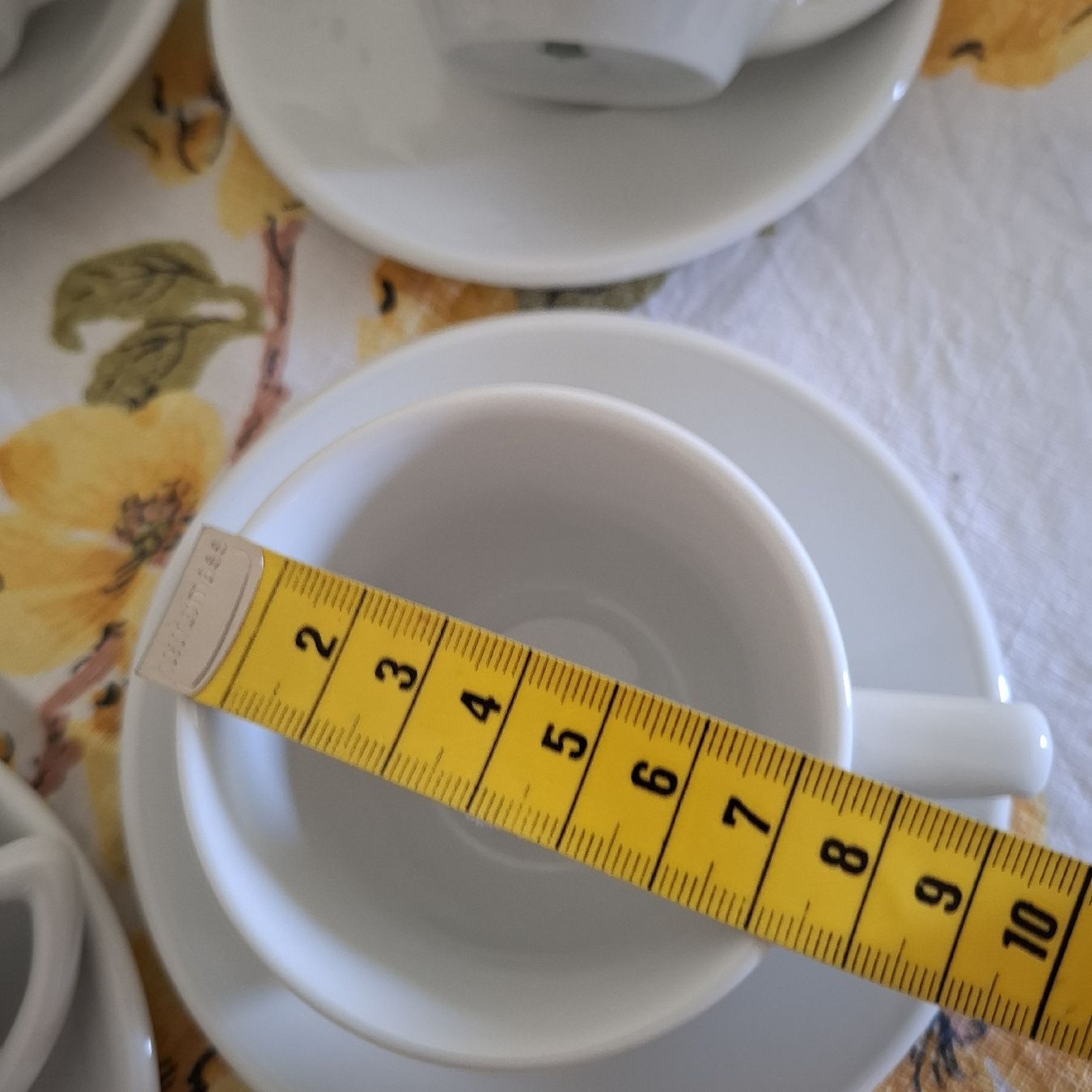 Geschirrsets: 5 Robuste Espressotassen mit Unterteller – Gebraucht aus Dietikon von Hirschkopf 6
