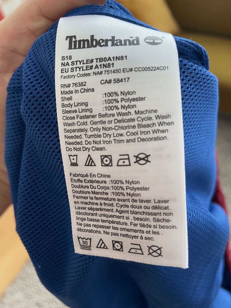 Timberland Jacken: Timberland Anorak Jacke Gr L – Gebraucht aus Mauren von acht33null 5
