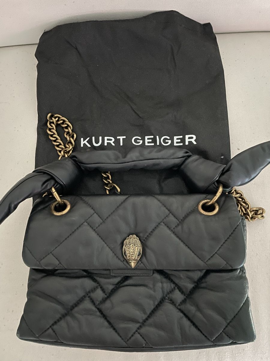 Kurt Geiger Borse da donna: Kurt Geiger Kensington Soft Bag schwarz – Usato da Basel venduto da cla_sd8p