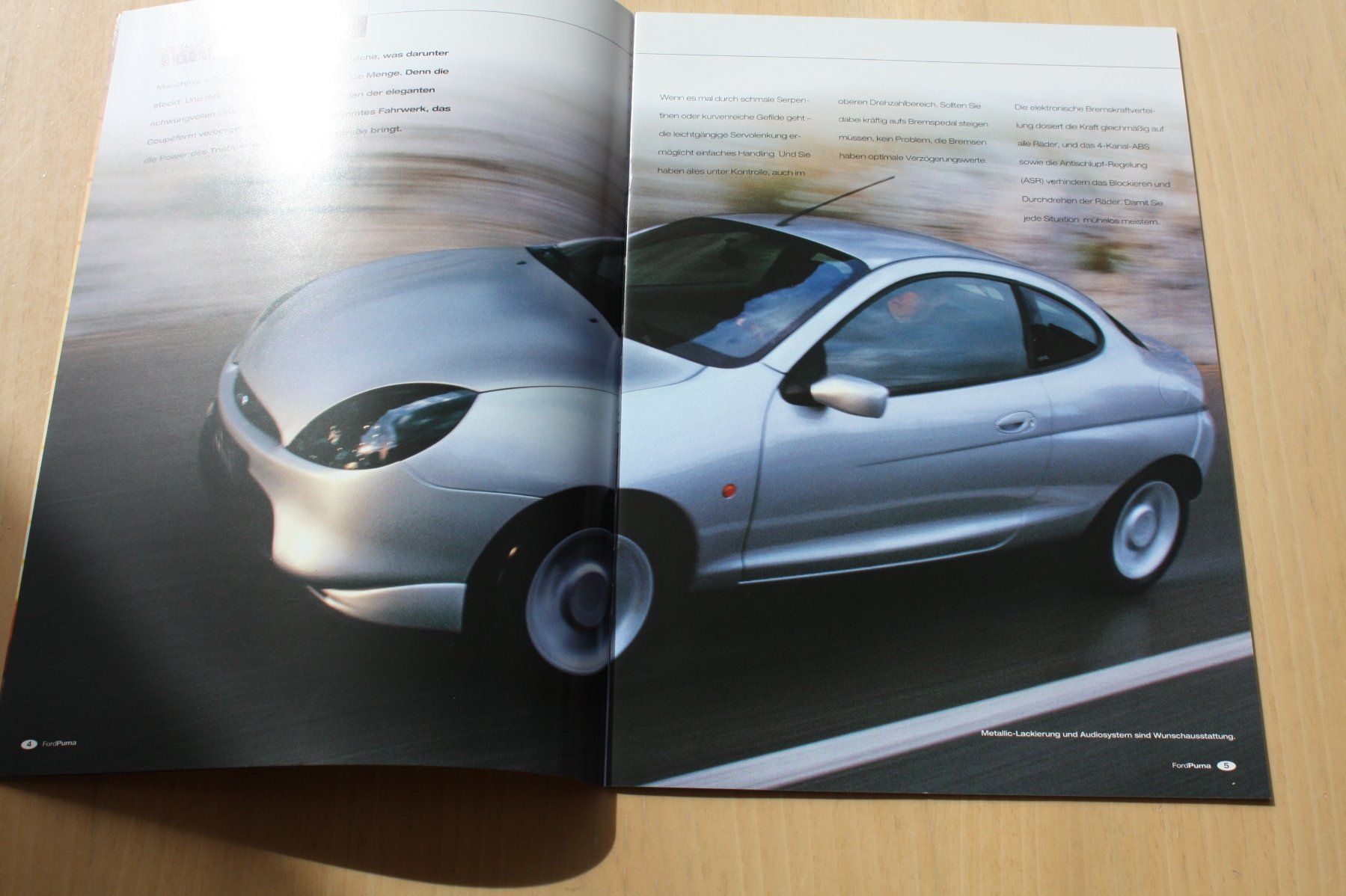 Ford Documenti: Ford Puma Prospekt 8/1999 – Usato da Wikon venduto da erwin400 2