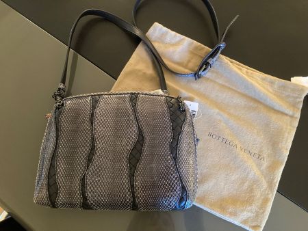 WUNDERBARE BOTTEGA VENETA PYTHON BAG, PURER LUXUS!