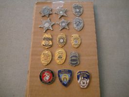 15 Pin - USA Polizei - Ohne Verschluss