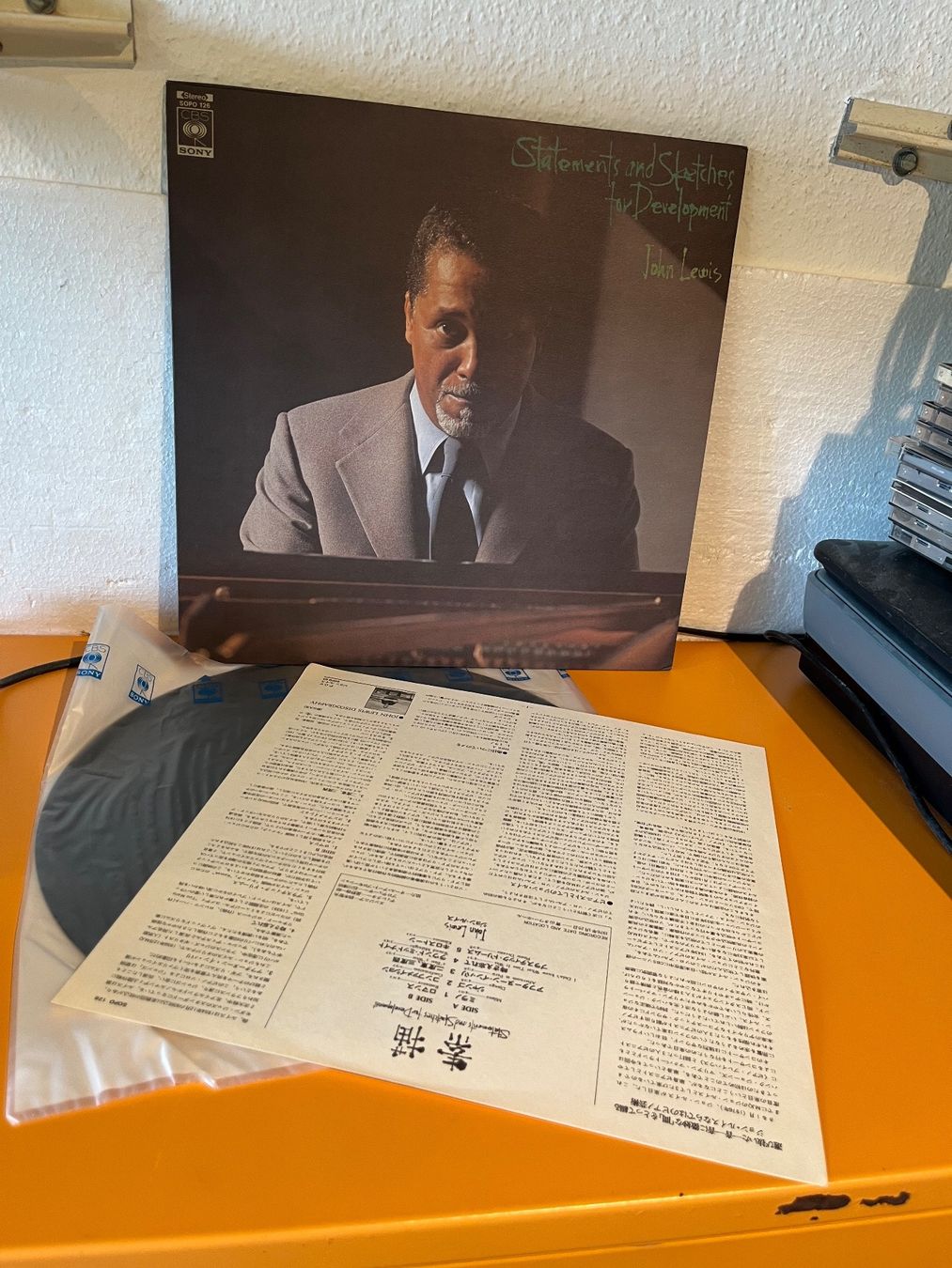 Dischi in vinile: John Lewis - Statements And Sketches For Development – Nuovo (secondo la descrizione) da Küsnacht ZH venduto da JazzRecords 5