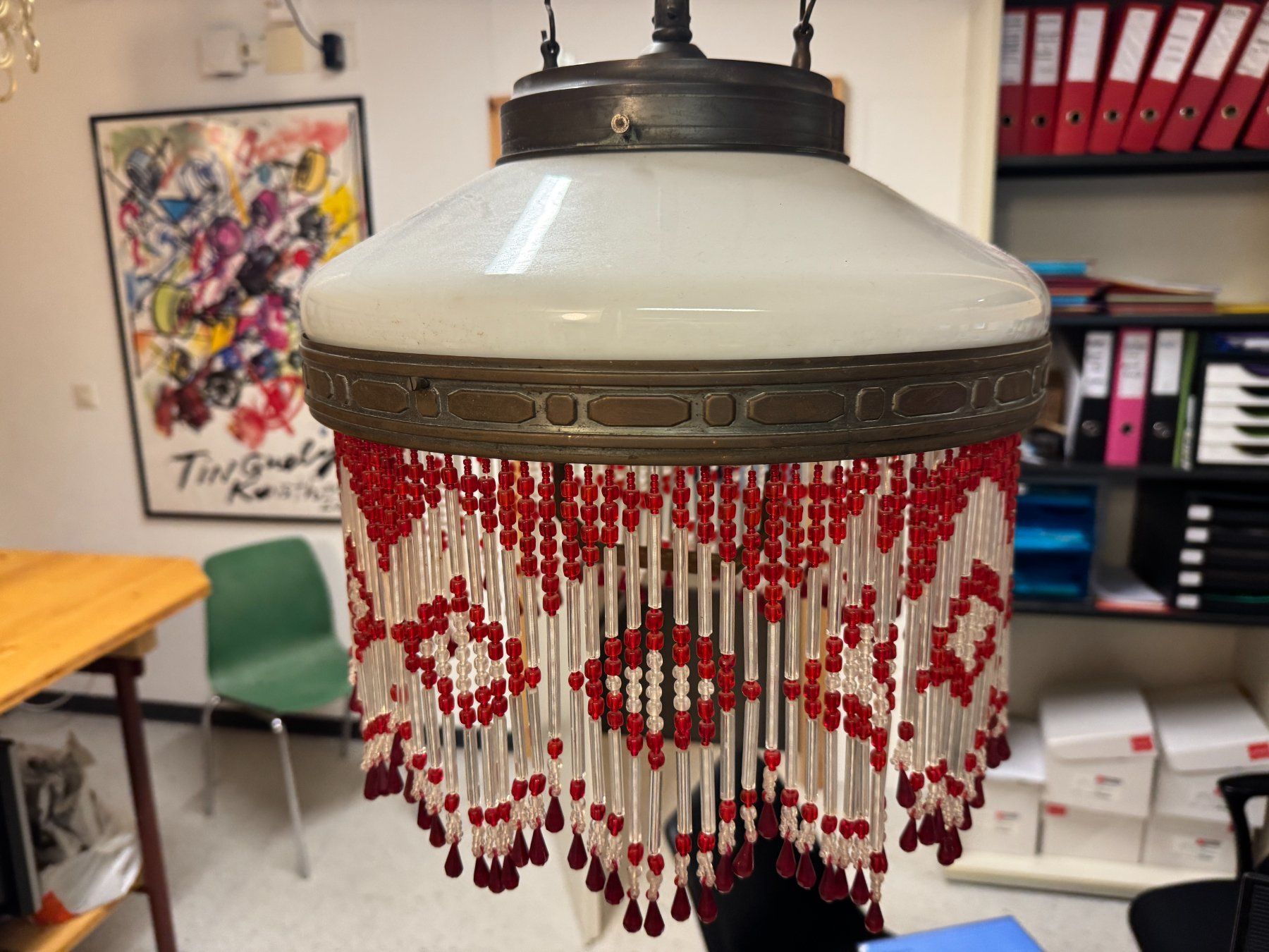 Kronleuchter & Deckenlampen: lampe à suspension 1920 – Gebraucht aus Péry von lecrampet 3