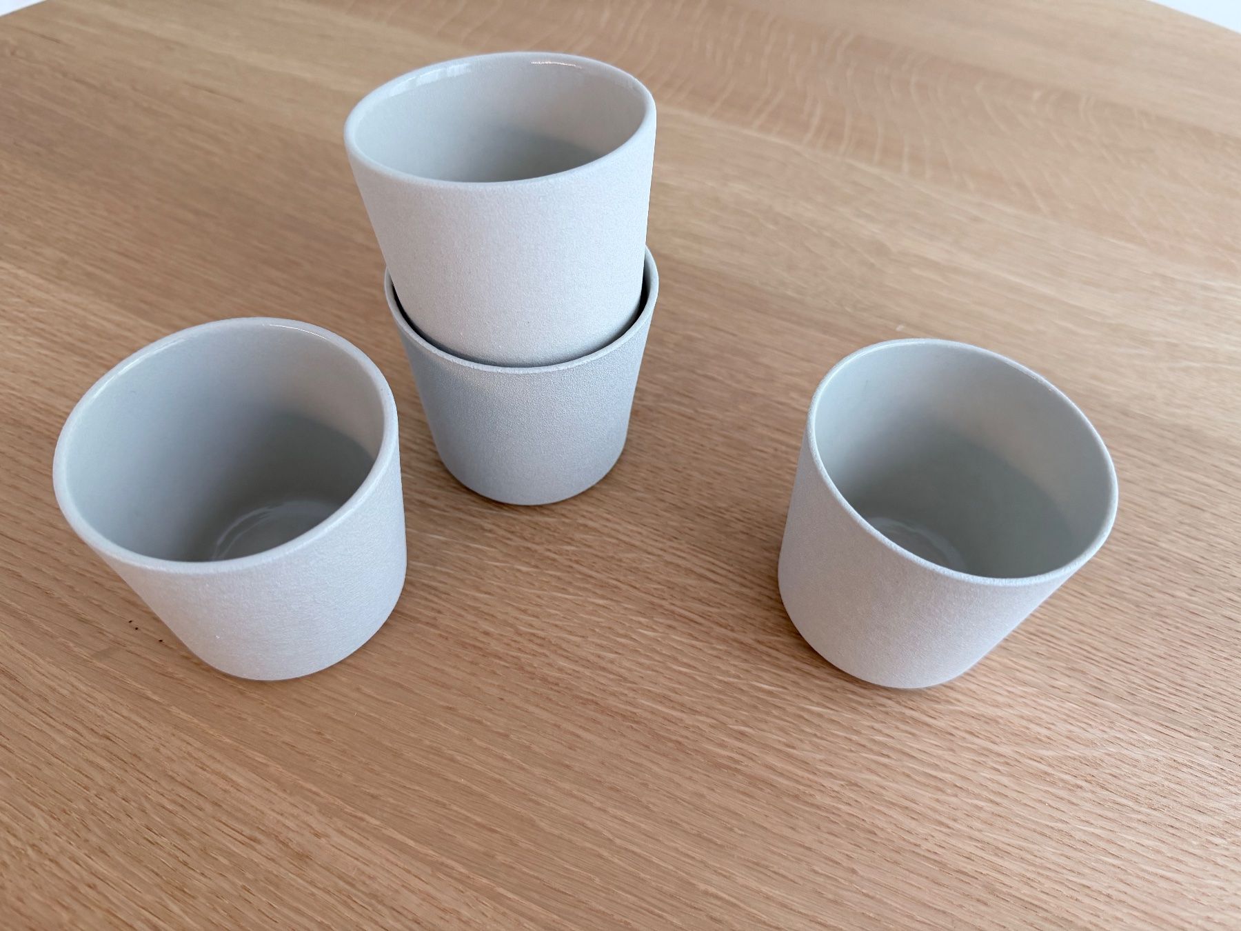 Tassen: 4 Kaffee-Tassen / Becher – Gebraucht aus Zürich von derLaufderDinge 1