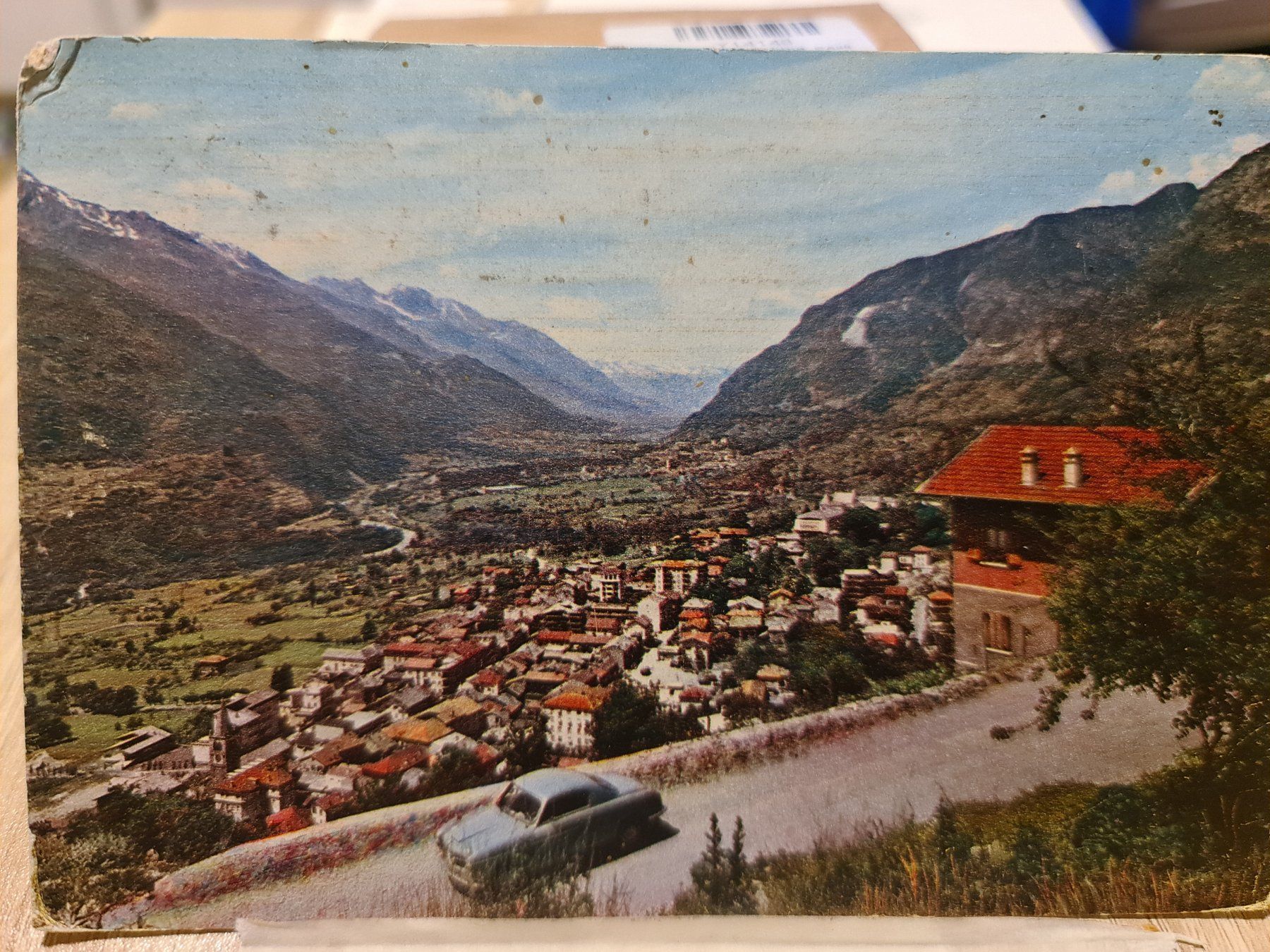 Cartoline postali: Ansichtskarte St. Vincent 1961 – Usato da Dintikon venduto da Vexi