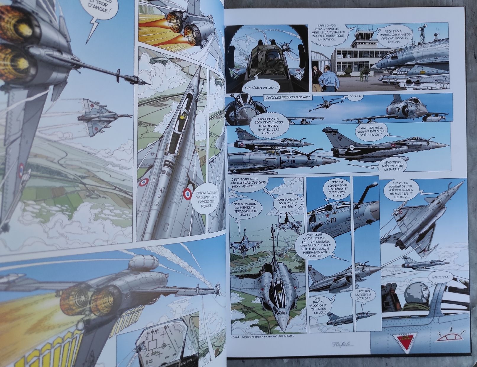 Fumetti: TEAM RAFALE 1. Présentation Alpha – Usato da Biel/Bienne venduto da pijama 5