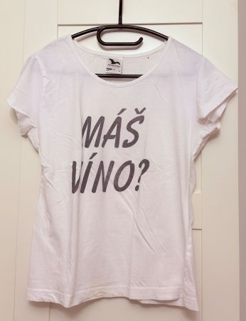 • T-Shirt „Máš Vino?“ •